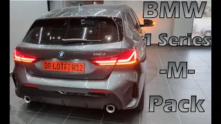 BMW 1 Series 2022 118d  Pack M - Exterior and interior details