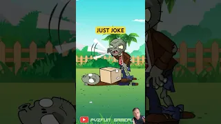 JUST JOKE AND THEN... 🥸🥸🥸 - PLANTS VS ZOMBIES FUNNY VERSION #animation #shorts #funny