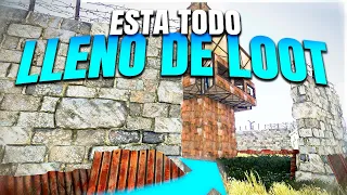 ENCONTRAMOS una BASE LLENA de LOOT - RUST - Gameplay español