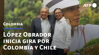 Presidente mexicano inicia gira por Colombia y Chile | AFP