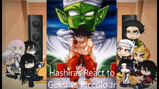 HASHIRAS REACT TO GOKU VS PICCOLO JR