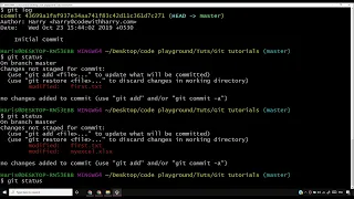 04 Tracking Our first Git Project   Git Tutorials #4