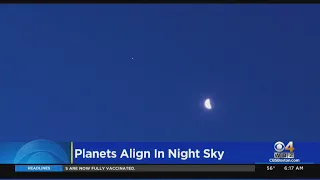 5 planets are now lined up in the sky