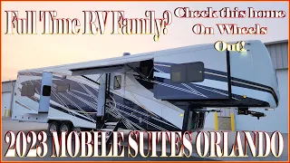 Luxury Full Time RV 2023 Mobile Suites Orlando Fifth Wheel by DRV Suites at Couchs RV Nation