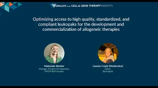 Optimizing access to high-quality, compliant leukopaks for allogeneic therapy development