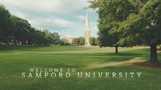 This is your time, this is your school.  Welcome to Samford.