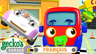 Premier Examen de Conduite de Bébé Camion | Le Garage de Gecko｜Camions pour enfants