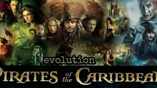 Piratas do Caribe evolução dos filmes