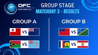 Group Stage: Matchday 3 | OFC Futsal Nations Cup 2023.