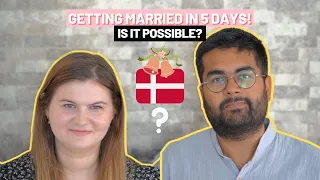 GETTING MARRIED IN DENMARK 🇩🇰 A 5 DAY PROCESS?