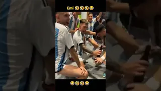 Emi Martinez Funny dance in dressing room Argentina goalkeeper #emimartinez #worldcup2022