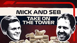 Seb And Mick Take On The Formula 1 Tower Challenge!