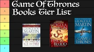 Book Tier list - Game Of Thrones / A Song Of Ice And Fire