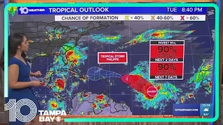 Tracking the Tropics: Invest 91-L expected to become tropical depression