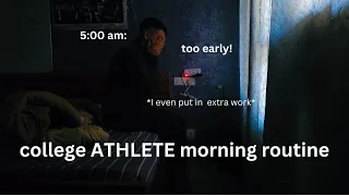 College athlete morning routine | Day in the life