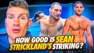 Is Sean Strickland's STRIKING As Good As His TRASH TALK?! UFC 293