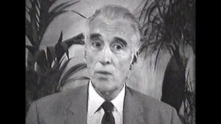 Christopher Lee 10-31-91 "Confessions of a Vampire" TV interview