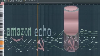 What Amazon Echo Sounds Like, sounds communist  - MIDI Art