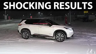 Nissan X-Trail e-Power e-4orce winter fuel consumption test