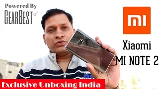 Exclusive Xiaomi Mi Note 2 Unboxing & First Look in India | Sharmaji Technical