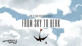 From Sky To Berk - How To Train Your Dragon Orchestral Medley (Ft.@ViktoriousFlutes)