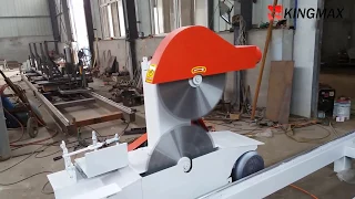 Log sliding table saw