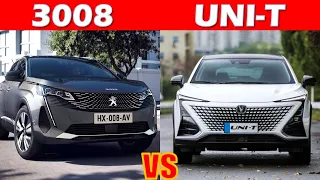 Peugeot 3008 vs Changan UNI-T 2021, Las Mas HERMOSAS SUVs Coupes! | Vary Topics