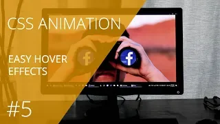 CSS Animation #5. Easy Hover Effects || Уроки Виталия Менчуковского