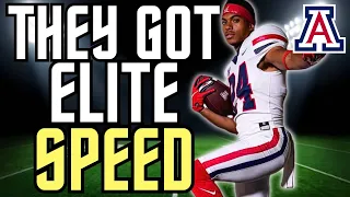 Jordan Washington So FAST He MELTS Faces | 4⭐️ Arizona Wildcats Running Backs Recruit - Highlights