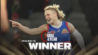 Weightman's wonderful finish wins Goal of the Year nomination | Round 6, 2024 | AFL