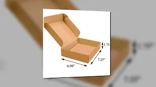 7.25x6x1.75 autoblock Brown Cardboard Packaging Box