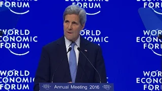 Davos 2016 - Special Address with John F. Kerry