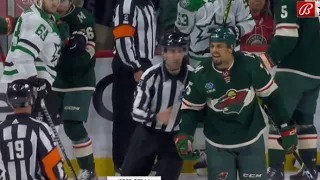 Ryan Reaves Has Some Choice Words For Referee After Receiving Roughing Penalty #Request