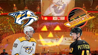 (Hat Trick or Treat!) Vancouver Canucks Vs Nashville Predators-Oct.31.2023