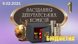 Бюджетна комісія Семенівської ОТГ (9.02.2021) 1ч.