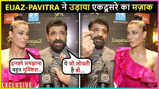 Eijaz Khan & Pavitra Punia REACT On KKK12 | Make Fun Of Each Others Outfit