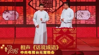 [2018元宵晚会]相声《话说成语》 表演：李寅飞 叶蓬 | CCTV春晚