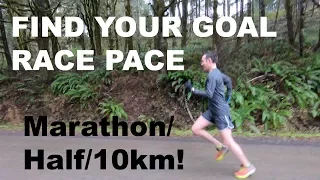 HOW TO FIND YOUR RACE PACE FOR THE HALF MARATHON, 10KM, MARATHON | Sage Running Tips