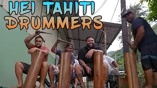 🔥Ofaloto Jamming with Hei Tahiti Drummers (Pehe: America)🔥