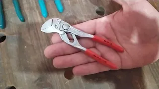 Обзор на EDC (карманные) клещи переставные-гаечный ключ Knipex 86 03 125