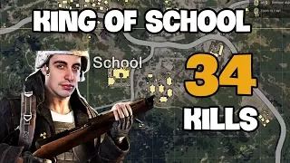 King of school - Shroud 34 kills Solo vs DUO FPP [NA] - PUBG Highlights TOP 1 #1