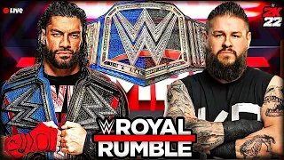 WWE 2K22 Roman reigns vs Kevin owens in Royal rumble | WWE 2K22 live on ps4 | Akay gaming