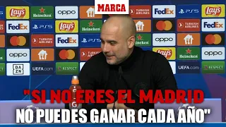 Guardiola: "No puedes ganar todos los años a no ser que seas el Real Madrid" I MARCA