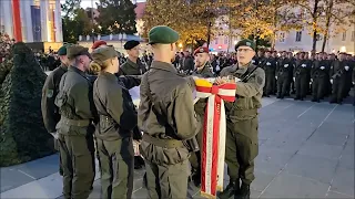 Treugelöbnis von 400 Rekrutinnen und Rekruten in Klagenfurt