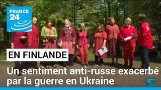 En Finlande, un sentiment anti-russe exacerbé par la guerre en Ukraine • FRANCE 24