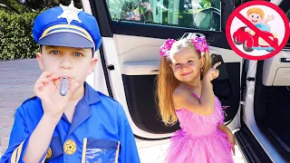 Diana và Roma Chơi Cảnh sát và học cách tuân theo các quy tắc cư xử dành cho trẻ em