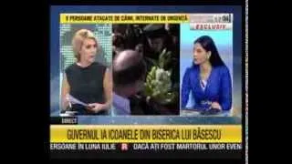 Ana Birchall la Newsdesk, de la Romania TV, din 10.09.2013