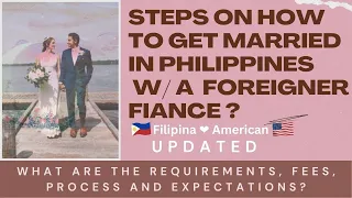 How to marry a foreigner in the Philippines:  Everything you need to know. | PH 🇵🇭 and 🇺🇲 US couple