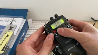 CB Radio ręczne Midland Alan 42 DS X7H jak ustawić polski multistandard PL AM