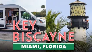Van Life on KEY BISCAYNE | Bill Baggs Cape Florida State Park & Lighthouse (Things to do Florida)